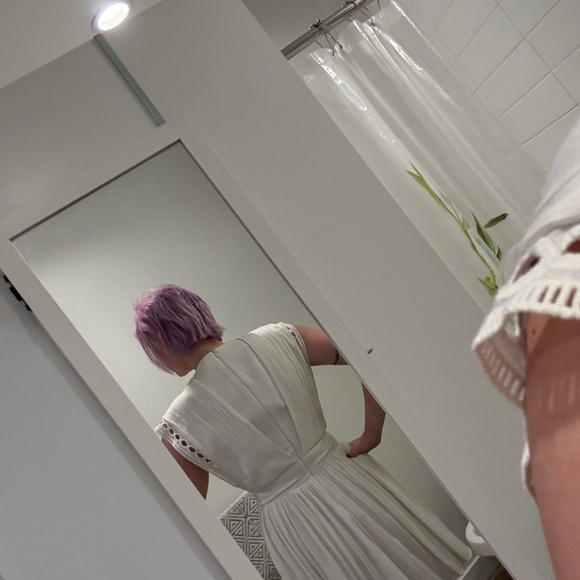 TUBA ERGIN white mini dress - Picture 4 of 8